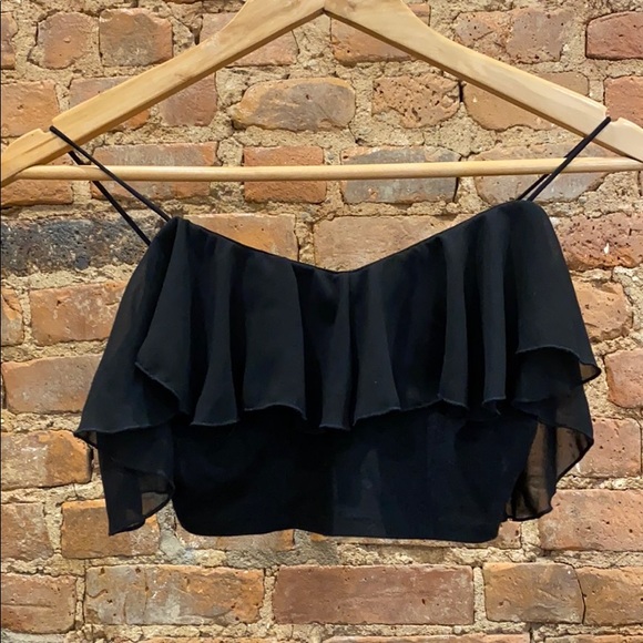 Kimchi Blue Ruffle Crop Top - Picture 6 of 6